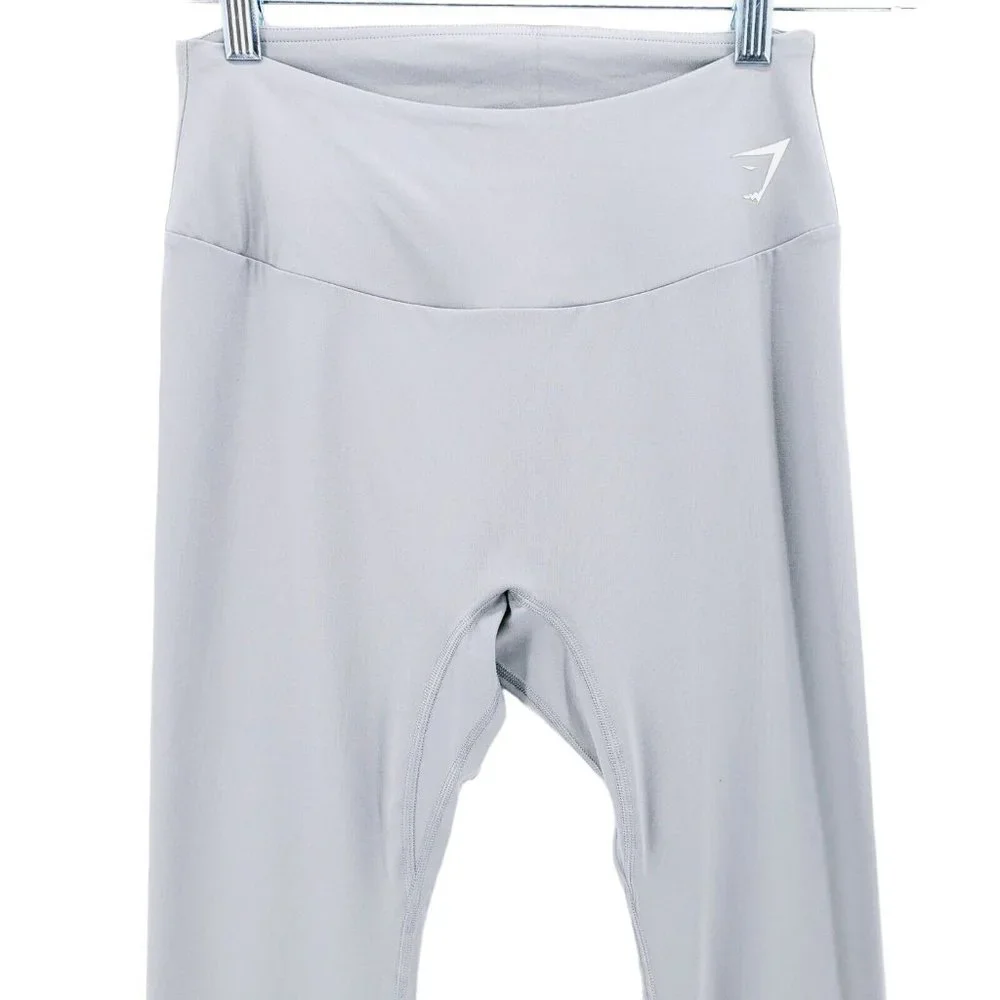 NEW GYMSHARK Training Legging Light Gray MEDIUM and LARGE - Picture 3 of 7